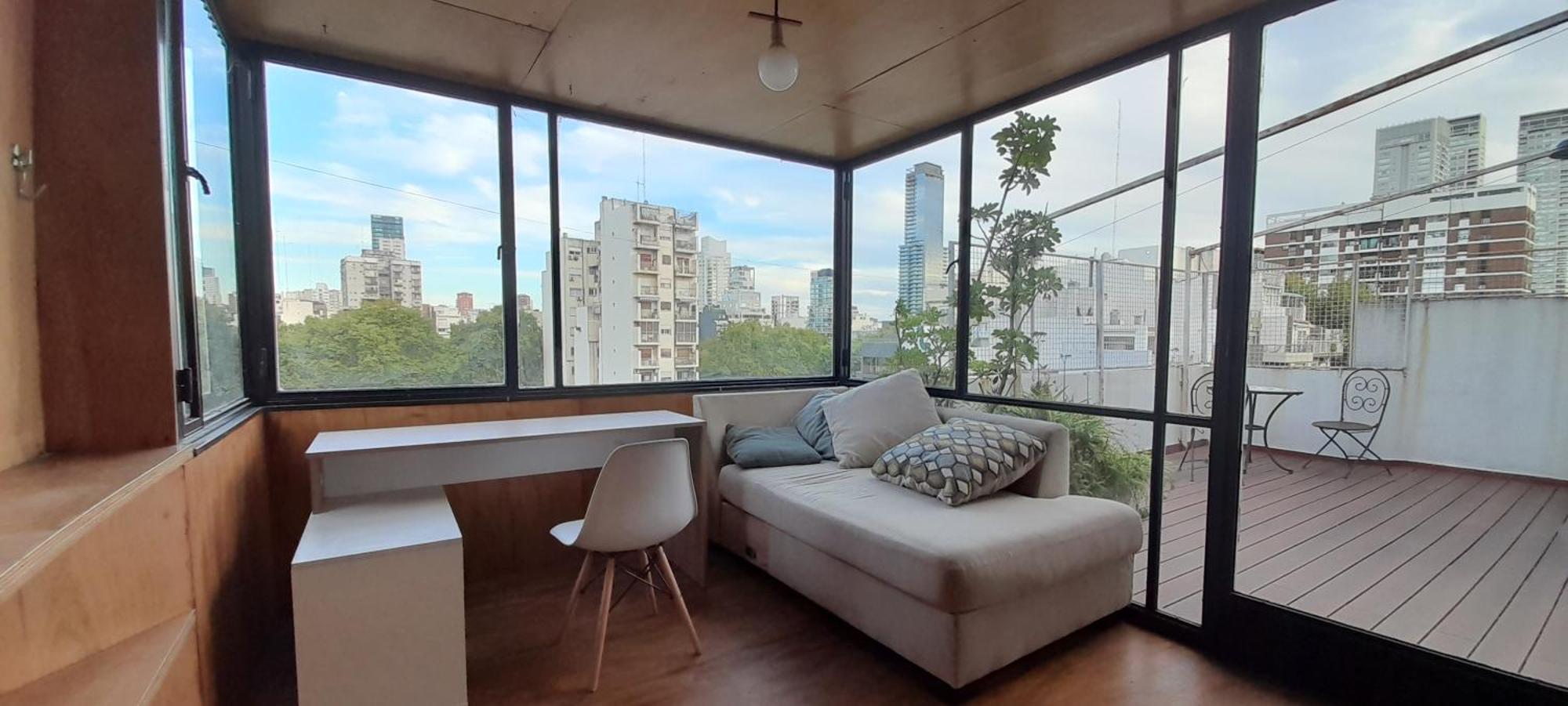 Hermoso Departamento Completo Con Terraza, Palermo *
